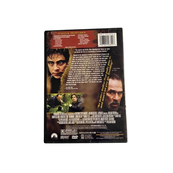The Hunted 2003 DVD Full Screen Action Thriller Tommy Lee Jones Pre-Owned - Picture 3 of 5